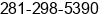 Phone number of Mr. Robert Ourso at Oak Ridge North