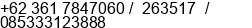 Phone number of Mr. Imanuel Filipus at Referensi @  www.balicctv.co.cc