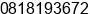 Phone number of Mr. Tandra at Jakarta Utara