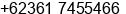 Phone number of Mr. Rosen ST at Denpasar