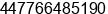 Phone number of Mr. Charles Sibbald at London