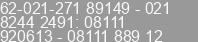 Phone number of Dr. PT. EMP MR. ASEP # MR. AHYAR at Bekasi