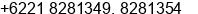 Phone number of Mr. Reinaldo at Jakarta Selatan