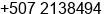 Phone number of Mr. Temistocles Arjona at Panama