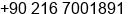 Phone number of Mr. Ali Umran Yet at Istanbul