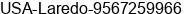 Phone number of Mrs. Claudina Diaz at Laredo