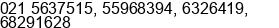 Phone number of Mr. Rina, Ronny, Eka, Nofi at Jakarta