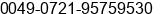 Phone number of Mr. George Hundeshagen at Karlsruhe