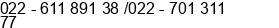 Phone number of Mr. frans setiadi at Bandung