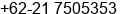 Phone number of Mr. Hardi at JAKARTA