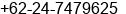 Phone number of Mr. Andogo Rizano at Semarang