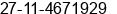 Phone number of Mr. Robert van der Merwe at Sandton