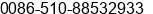 Phone number of Mr. George Zhou at Wuxi