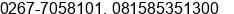 Phone number of Mr. Supriadi - at Karawang, Jawa Barat