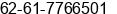 Phone number of Mr. Michael Wijaya at Jakarta