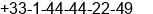 Phone number of Mr. Jean Pierre Gayet at Cedex