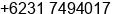 Phone number of Mr. Agus Bambang Raharjo at Surabaya