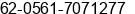 Phone number of Mr. Riandy Lionardo at Pontianak