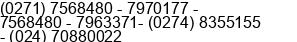 Phone number of Mr. Budiono Gunawan at Solo - Yogyakarta - Semarang